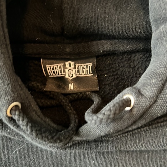 Rebel Of Flight Seeing Eye Hoodie Size Medium - Picture 3 of 8